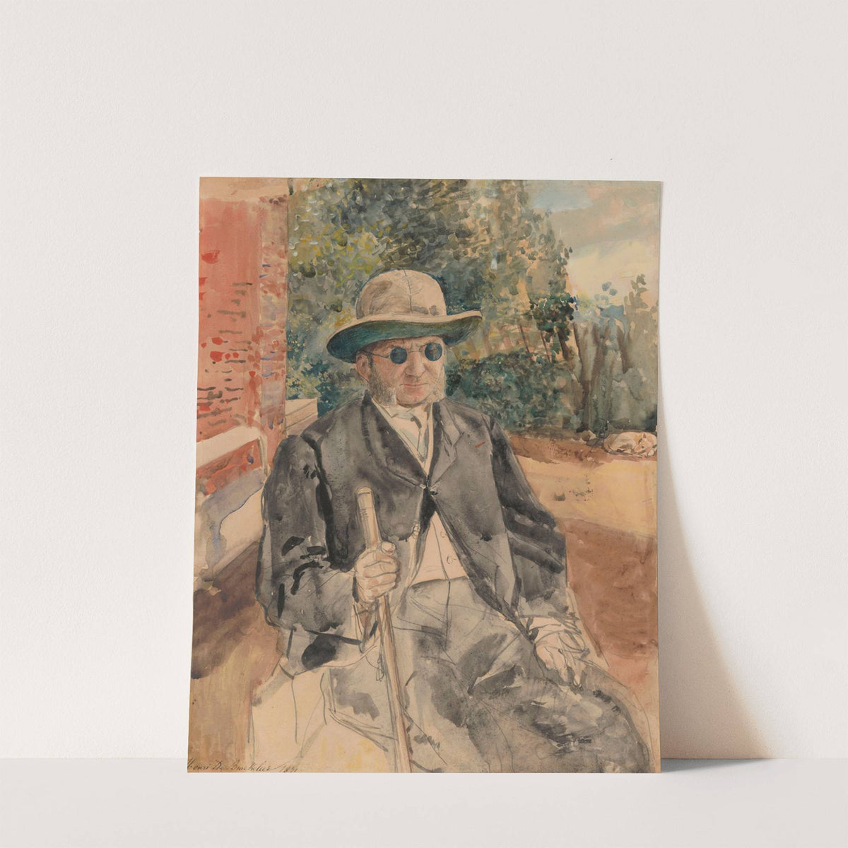Gustave Coûteaux by Henri de Braekeleer