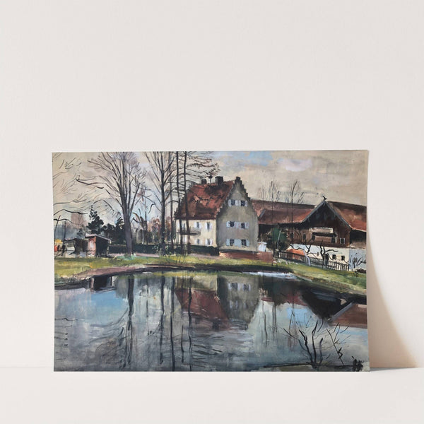 Gut Landenham bei Wasserburg am Inn by Otto Geigenberger