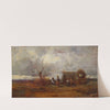 Gypsy Camp by Géza Mészöly