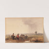 Gypsy Camp, Holland (1800s) by George Bryant Campion