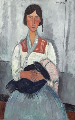 Gypsy Woman with Baby (1919)