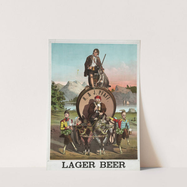 H. & J. lager beer by A. Trochsler & Co