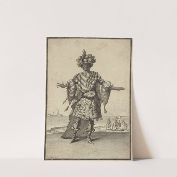 Habit d’Indien du balet du Triomphe de l’amour (1681) by Jean Bérain