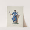 Habit of a commander of a corps of the Strelitz in 1764. Commandant du corps de Strelits. (1757-1772) by Charles Grignion