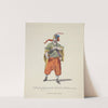 Habit of a corporal of the Warasdin Pandours in 1742. Carporal des Pandoures Waradins. (1757-1772) by Charles Grignion