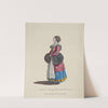 Habit of a country woman near Pisa in 1768. Femme du peuple des environs de Pise. (1757-1772) by Charles Grignion