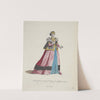 Habit of a lady of quality of Alsatia in 1577. Dame d’Alsace. (1757-1772) by Charles Grignion