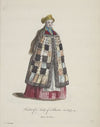 Habit of a lady of Silesia in 1577. Dame de Silésie. (1757-1772)
