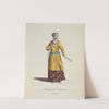 Habit of a lady of Tartary in 1667. Dame de Tartarie. (1757-1772) by Charles Grignion