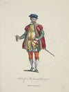 Habit of a merchant of Dantzic. Marchand de Dantzic. (1757-1772)