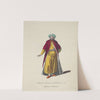 Habit of a merchant of Indostan in 1700. Marchand d’Indostan. (1757-1772) by Charles Grignion