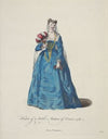 Habit of a noble matron of Venice 1581. Dame Venitienne. (1757-1772)