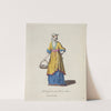Habit of a servant maid in China. Servante de la Chine. (1757-1772) by Charles Grignion