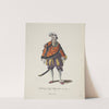 Habit of a Swiss Magistrate in 1577. Magistrat Suisse. (1757-1772) by Charles Grignion