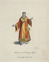 Habit of an archbishop of Russia. Archrêque Russe en habit du choeur. (1757-1772)