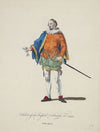 Habit of an Englilsh nobleman in 1559. Noble Anglais. (1757-1772)