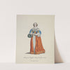 Habit of an English lady of quality in 1640. Dame Angloisede qualité. (1757-1772) by Charles Grignion
