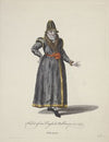 Habit of an English nobleman in 1577. Noble Anglais. (1757-1772)