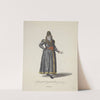 Habit of an English nobleman in 1577. Noble Anglais. (1757-1772) by Charles Grignion