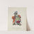 Habit of an Indian chief in 1749. Chef Indien. (1757-1772) by Charles Grignion