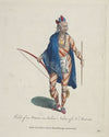 Habit of an Ottawa an Indian Nation of North America (1757-1772)