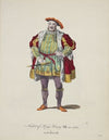 Habit of King Henry VIII in 1520. Le Roi Henry VII. (1757-1772)