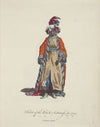 Habit of the black sultaness in 1749. Sultane noire. (1757-1772)
