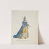 Habit of the Dutchess of Orleans in 1700. La Dutchesse d’Orleans. (1757-1772) by Charles Grignion