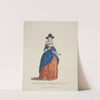 Habit of the lady mayoress of London in 1640. L’epouse du Lord Maire de Londres. (1757-1772) by Charles Grignion