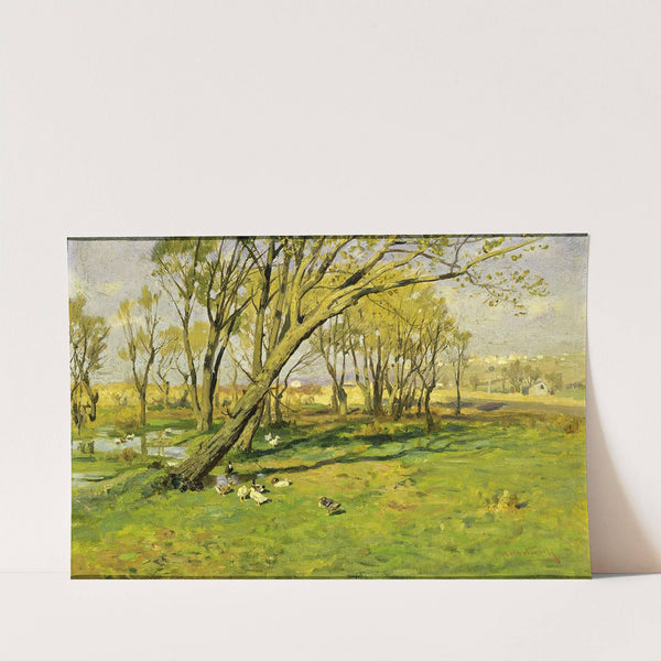 Hackensack, New Jersey, Fisher&#039;s Pond by Herman Hartwich