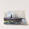 Hafen in Amsterdam by Otto Geigenberger