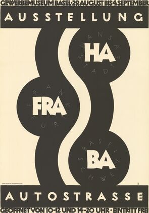 HaFraBa-Autostrasse – Gewerbemuseum Basel