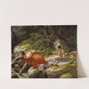 Hagar and Ismael in the Desert (1812) by Christoffer Wilhelm Eckersberg