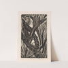 Hagedis op een boomstam by Janus de Winter