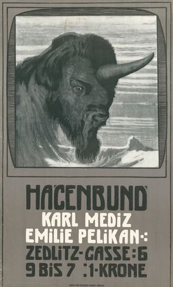 Hagenbund. Karl Mediz. Emilie Pelikan (1902)