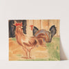 Hahn und Huhn (1906) by Christian Rohlfs
