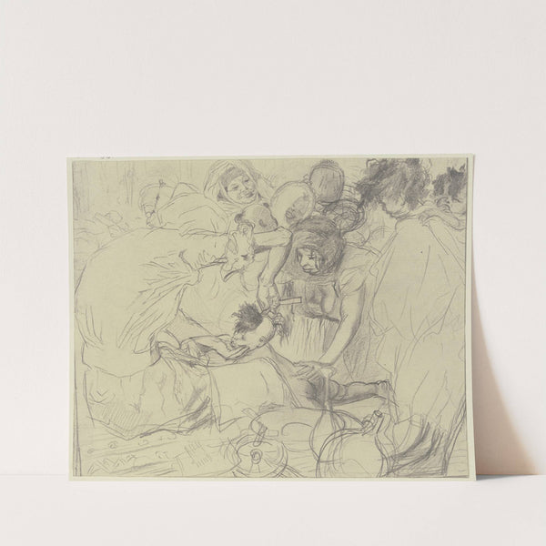 Hair clipping (1879) by Wilhelm Gentz