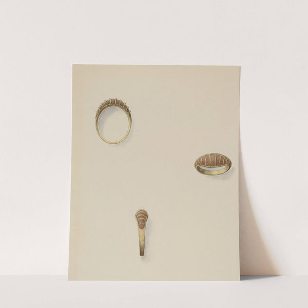 Hair Ring by John H. Tercuzzi