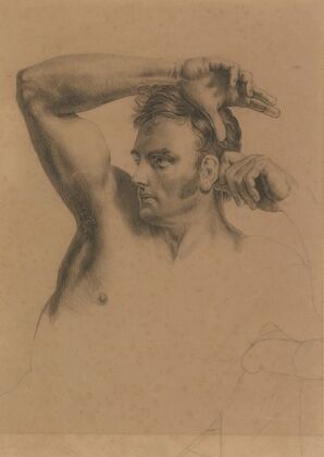 Half-Length Male Nude