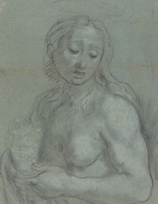 Half-Length of Mary Magdalene (verso)