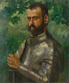 Half-length Portrait of a Man in Armor