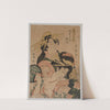 Half-length Portrait of Two Courtesans (1753-1806) by Kitagawa Utamaro