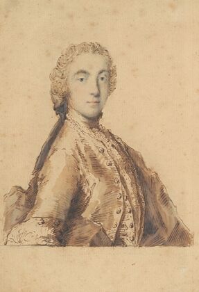 Half-Length Study for a Portrait of a Young Man