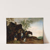 Halt of Cavaliers at an Inn by Philips Wouwerman