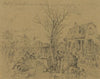 Halt of Wilcox’s Troops in Caroline street prevous[sic] to going in to battle–