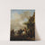 Halte de cavaliers by Philips Wouwerman