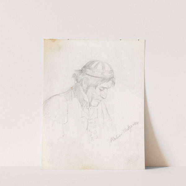 Halvor Medgaren (1848) by Adolph Tidemand