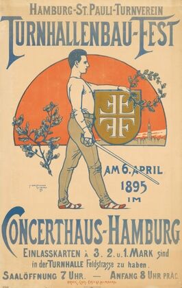 Hamburg-St.Pauli-Turnverein Turnhallenbau-Fest (1895)