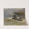 Hamburger Schlepper &#039;Albatros&#039; &#039;SOS ruft&#039; by Leonhard Sandrock
