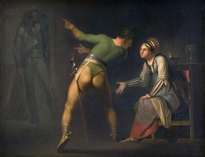 Hamlet and his Mother. Episode from Shakspeare’s Hamlet (1776 – 1779)